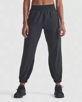 2XU Womens Aero Hi-Rise Woven Jogger - Black/Silver