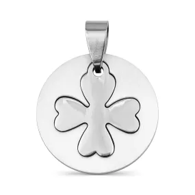 4 Leaf Clover Stainless Steel Pendant / PDJ2405