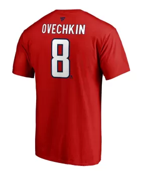 ALEX OVECHKIN WASHINGTON CAPITALS FANATICS MEN'S NAME AND NUMBER T SHIRT