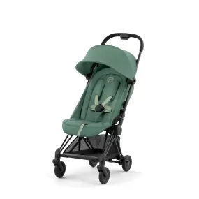 Cybex COYA Stroller - Matt Black/Leaf Green