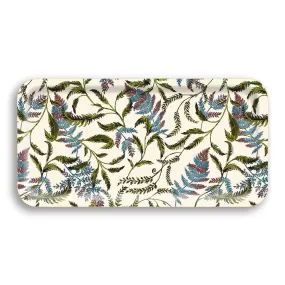 'Ferns' Narrow Birchwood Tray