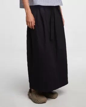 G.o.D Tulip Skirt Mighty Cotton Dark navy