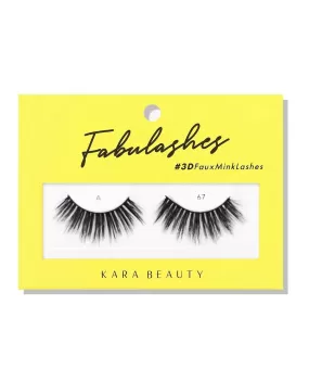 Kara Beauty 3D Faux Mink Eyelashes-A67