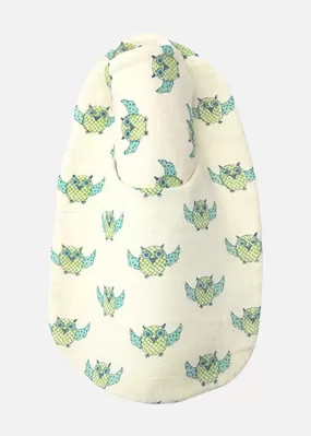 Newborn Bib Burp Cloth - Owl