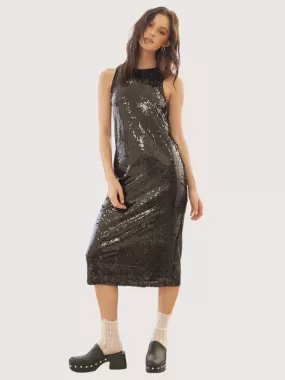 Sequined Midi Dress